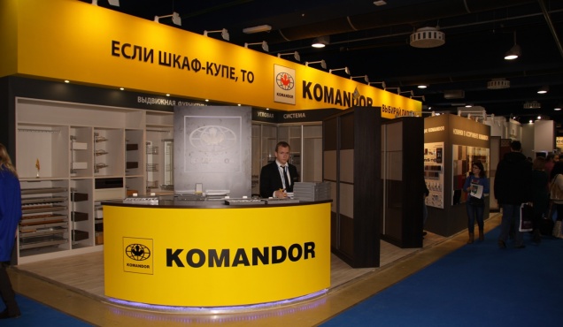 Le salon "Mebel 2015" à Ekspocentrum à Moscou