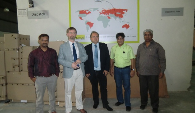 Ambassador`s visit.