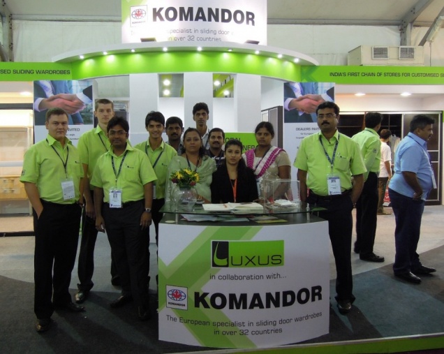 INDEX Trade fair in Mumbai.