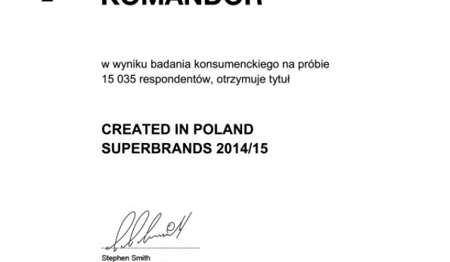 Superbrands 2014/2015
