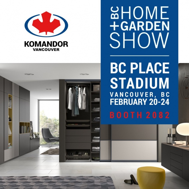 Komandor Vancouver on BC Home + Garden Show